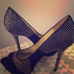 Enzo Angiolini Rhinestone Heels
